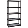 Hirsh Industries 5 Shelf Iron Horse Rivet Boltless Shelving Starter 36""W x 18""D x 72""H