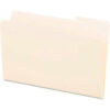 Universal® File Folders 1/3 Cut One-Ply Top Tab Third Position Legal Manila 100/Box