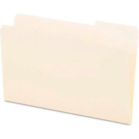 Universal® File Folders 1/3 Cut One-Ply Top Tab Third Position Legal Manila 100/Box