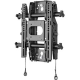 Chief Fusion Small Single-Stud Tilt Wall Mount - For Displays 24-42" - Black