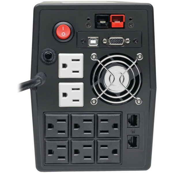 Tripp Lite by Eaton UPS Line-Interactive UPS 1440VA 1200W - 8 NEMA 5-15R Outlets AVR USB Serial LCD Extended Run Tower