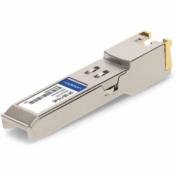 AddOn Compatible TAA 100/1000/10000Base-TX SFP+ Transceiver (Copper, 30m, RJ-45)