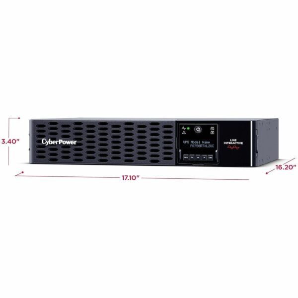 CyberPower Smart App Sinewave PR750RTXL2UC 750VA Rack/Tower UPS