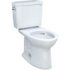 Toto® Drake® 1.28 GPF Elongated Bowl 17-3/16""W x 28-3/8""D x 30-1/8""H 10"" Rough In Coton