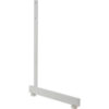 L-Shaped Leg For Grid Panel - Semi-Gloss White