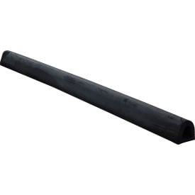 Extruded Rubber Fender Bumper M-6-120 (No Holes) - 120""L x 6""W x 6""H