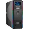 Tripp Lite by Eaton UPS 1500VA 900W 120V Pure Sine Wave Gaming UPS Battery Backup - LCD, AVR, RGB LEDs, USB Charging, Power Saving