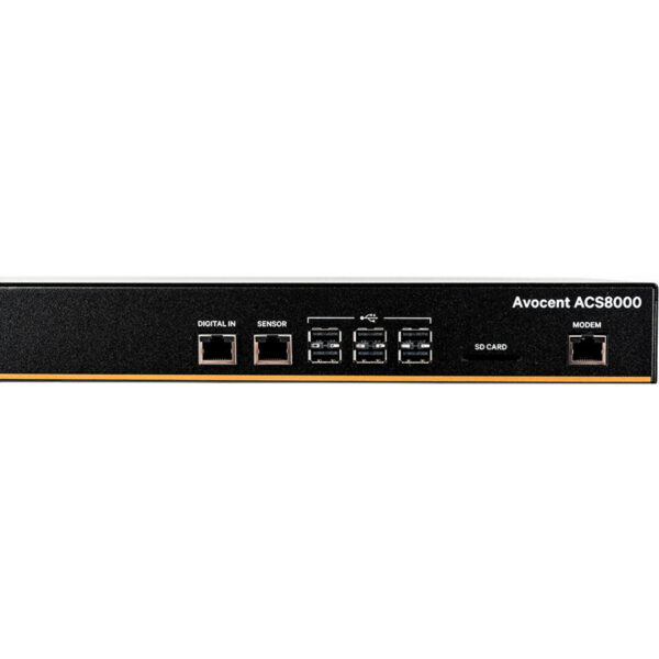 Vertiv Avocent 8-port ACS8000 Console System with dual AC Power Supply, non-TAA