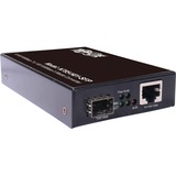 Tripp Lite by Eaton Hardened Gigabit Fiber to Ethernet Media Converter 10/100/1000 Mbps RJ45/SFP -10�&deg; to 60�&deg;C
