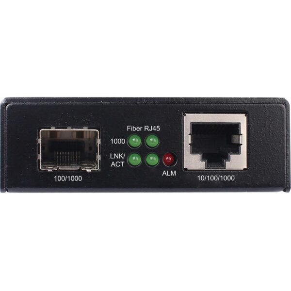 Tripp Lite by Eaton Hardened Gigabit Fiber to Ethernet Media Converter 10/100/1000 Mbps RJ45/SFP -10�&deg; to 60�&deg;C