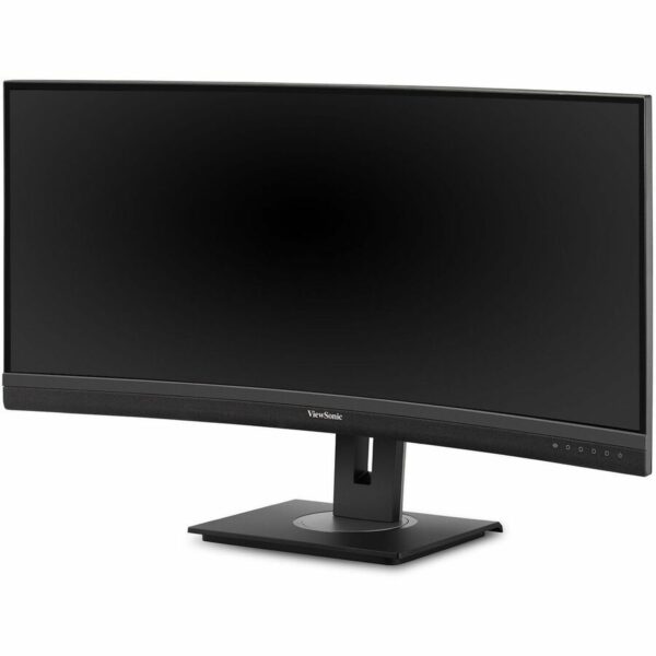 ViewSonic Ergonomic VG3456C - 34" 21:9 Curved 1440p IPS Monitor with Built-In Docking, 100W USB-C, RJ45 - 400 cd/m²