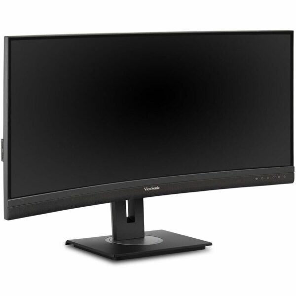 ViewSonic Ergonomic VG3456C - 34" 21:9 Curved 1440p IPS Monitor with Built-In Docking, 100W USB-C, RJ45 - 400 cd/m²