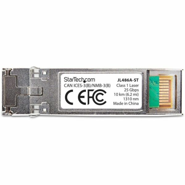 StarTech.com HPE JL486A Compatible SFP28 Module, 25GBase-LR, 25Gb Single Mode Fiber (SMF), LC Transceiver, 10km (6.2mi), DDM/DOM