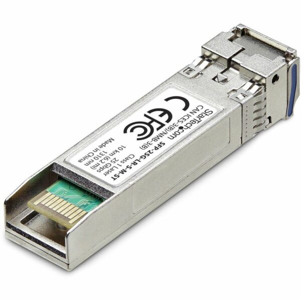StarTech.com MSA-Compliant SFP-25G-LR-S SFP28 Module, 25Gb Single Mode Fiber (SMF), 25GBASE-LR LC Transceiver, 1310nm, 10km (6.2mi), DDM