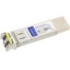 AddOn MSA and TAA Compliant 8Gbs Fibre Channel DWDM 100GHz SFP+ Transceiver (SMF, 1555.75nm, 40km, LC, DOM)
