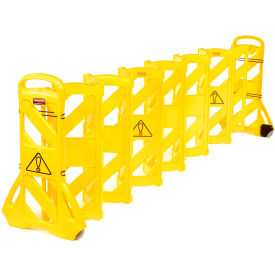 Rubbermaid® Extendable Mobile Barrier FG9S1100YEL