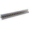 Bolt-On Straight Steel Guard Rail 8'L Galvanized