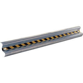 Bolt-On Straight Steel Guard Rail 8'L Galvanized