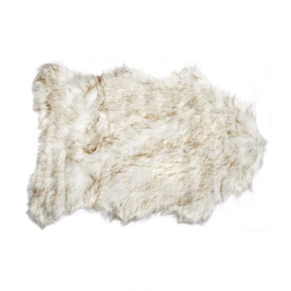 2' X 3' Gradient Tan Animal Print Area Rug