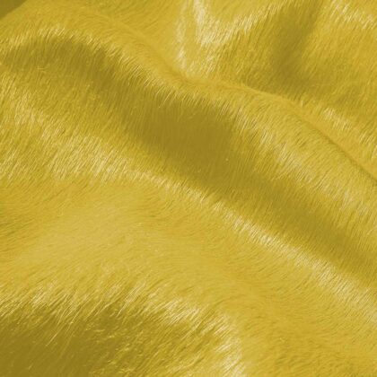 60" X 84" Yellow Cowhide - Area Rug