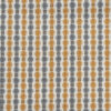 18" X 18" Gray and Gold Polyester Striped Zippered Pillow