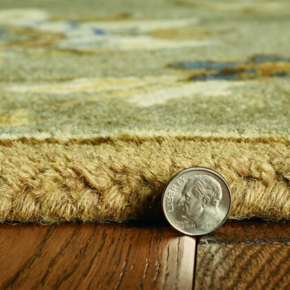 8' X 10' 6 Wool Grey Area Rug