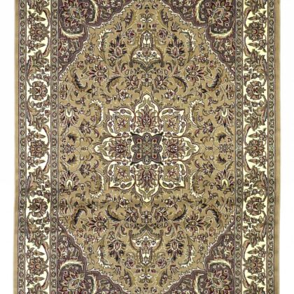 8' Beige And Ivory Area Rug