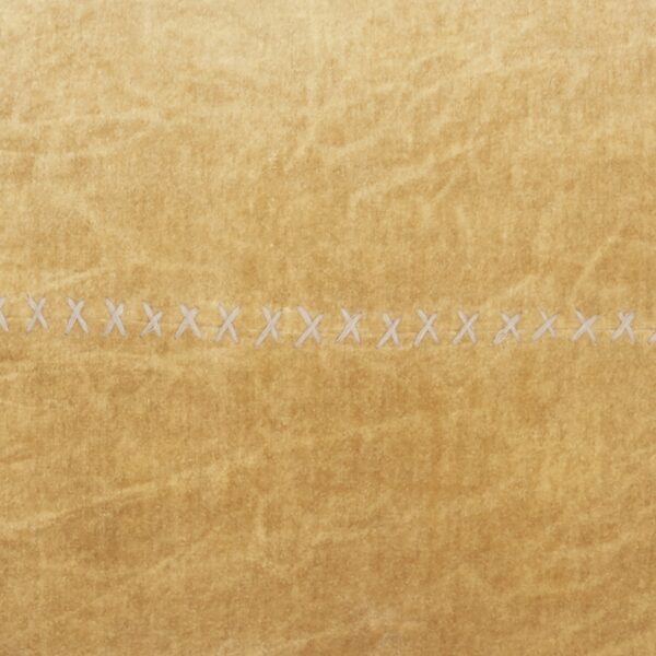 Wide Tasseled Marble Yellow Throw Pillow