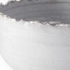 Artisan Gray White Ceramic Centerpiece Bowl