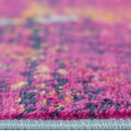 20' Gray Abstract Dhurrie Runner Rug