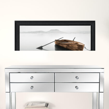 Solitude 2 Black Framed Print Wall Art