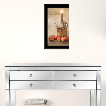 Say A Prayer 3 Black Framed Print Wall Art