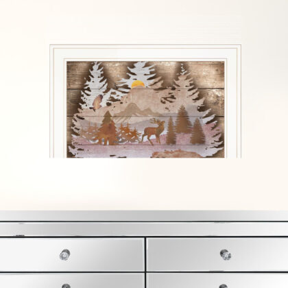 Great Outdoors I 2 White Framed Print Wall Art