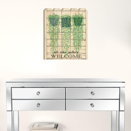 Ivy Welcome Unframed Print Wall Art
