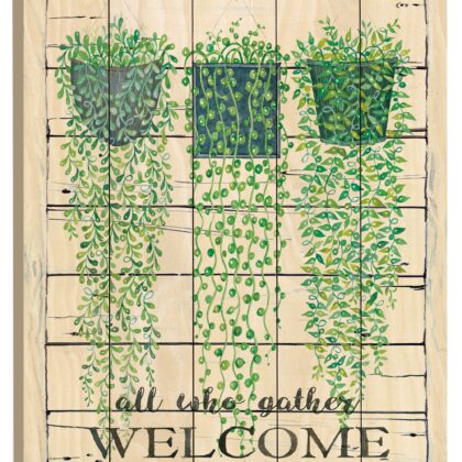 Ivy Welcome Unframed Print Wall Art