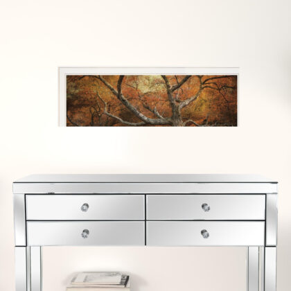 Reach Out 1 White Framed Print Wall Art