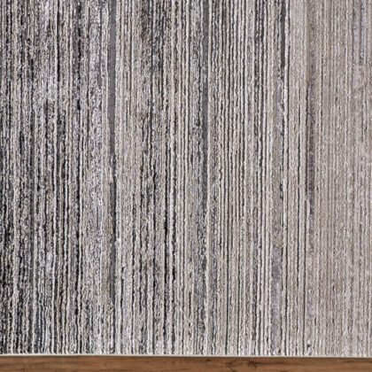 12' X 18' Black And Dark Gray Abstract Area Rug