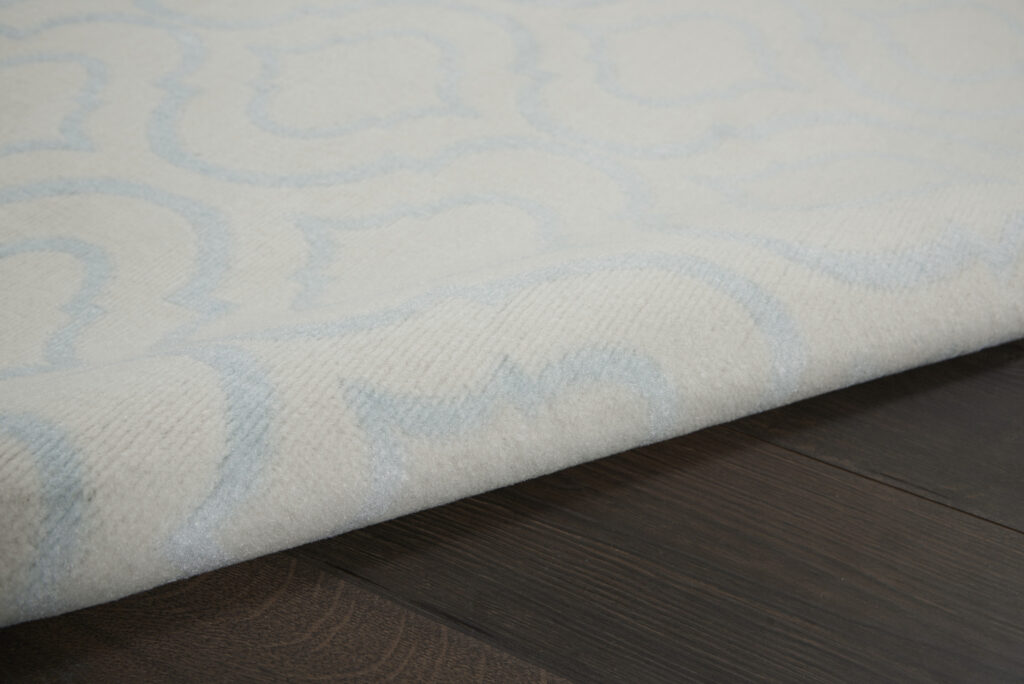 6' x 9' Gray Moroccan Power Loom Area Rug