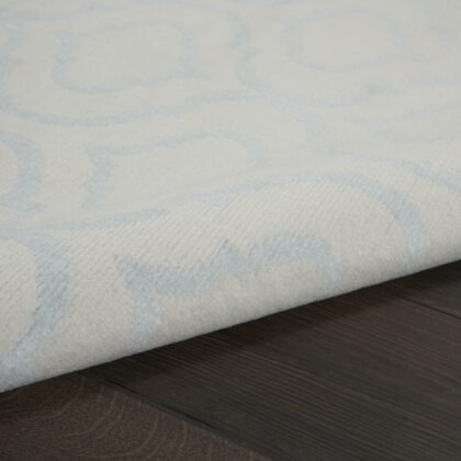 6' x 9' Gray Moroccan Power Loom Area Rug