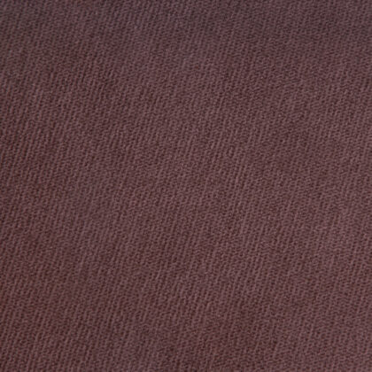 14" Plum Velvet And Gold Round Ottoman