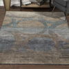 10' x 13' Brown and Beige Abstract Area Rug