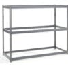 Global Industrial 3 Shelf Wide Boltless Shelving Starter 48""W x 24""D x 84""H No Deck
