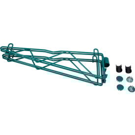 Nexel® Poly-Green® Adjustable Double Shelf Post Bracket 18""D