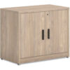 HON® 10500 Series™ Storage Cabinet with Doors 36""W x 20""D x 29-1/2""H Kingswood Walnut