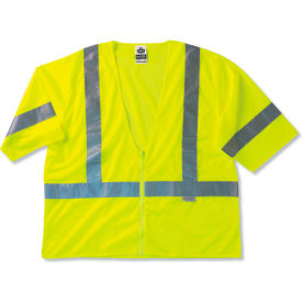 Ergodyne® GloWear® 8320Z Class 3 Standard Vest Lime 4XL/5XL