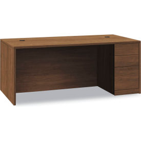 HON® 10500 Series Full Height Single Pedestal Office Desk 72""W x 36""D x 29-1/2""H Pinnacle