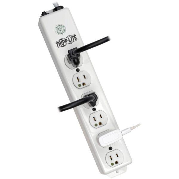 Tripp Lite by Eaton Safe-IT Medical-Grade Power Strip UL 1363 6x Hospital-Grade Outlets Antimicrobial 6 ft. Cord