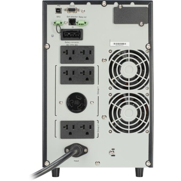 Eaton 9SX 2000VA 1800W 120V Online Double-Conversion UPS - 6 NEMA 5-20R, 1 L5-20R Outlets, Cybersecure Network Card Option, Extended Run, Tower