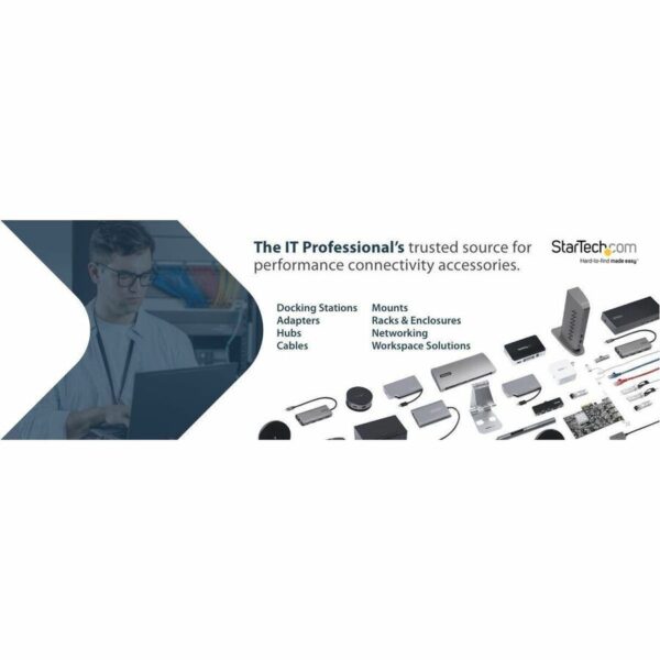StarTech.com 33ft (10m) VESA-Certified Active DisplayPort 1.4 Cable, DP8K w/HBR3/HDR10/MST/DSC 1.2/HDCP 2.2, 8K 60Hz, 4K 120Hz, Active DP 1.4 Cable M/M