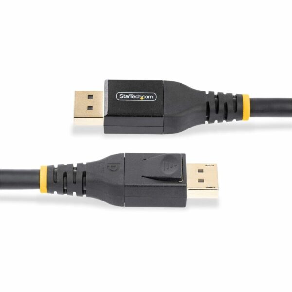 StarTech.com 33ft (10m) VESA-Certified Active DisplayPort 1.4 Cable, DP8K w/HBR3/HDR10/MST/DSC 1.2/HDCP 2.2, 8K 60Hz, 4K 120Hz, Active DP 1.4 Cable M/M